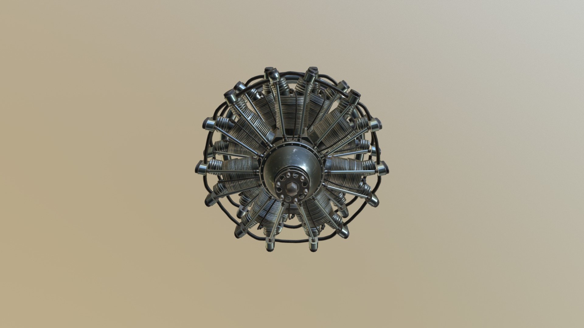 Inspired from the R-2800 airplane engine, will sit in a Vought F4U Corsair model i am making 3d model