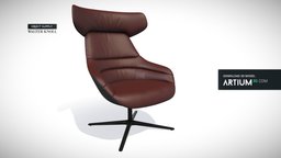 Armchair Kyo Lounge 170-10 from Walter Knoll