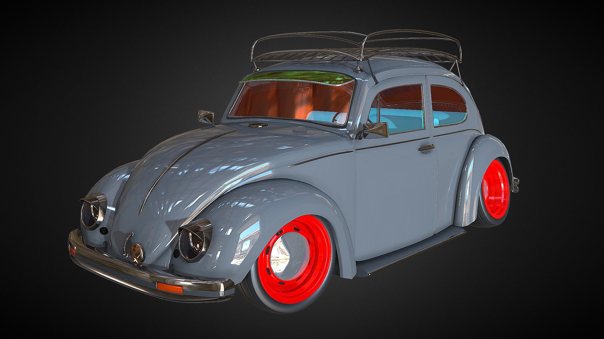 This is a very popular Bettle 1947. This asset was modelled in Autodesk Maya.

To see more Work please visit my instagram profile : https://www.instagram.com/art.rajat/?hl=en Stay tuned for more exciting upcoming 3D models .... &amp; feel free to suggest what you want to get next :D - Volkswagen Beetle 1947 - Buy Royalty Free 3D model by rajatnidaria 3d model