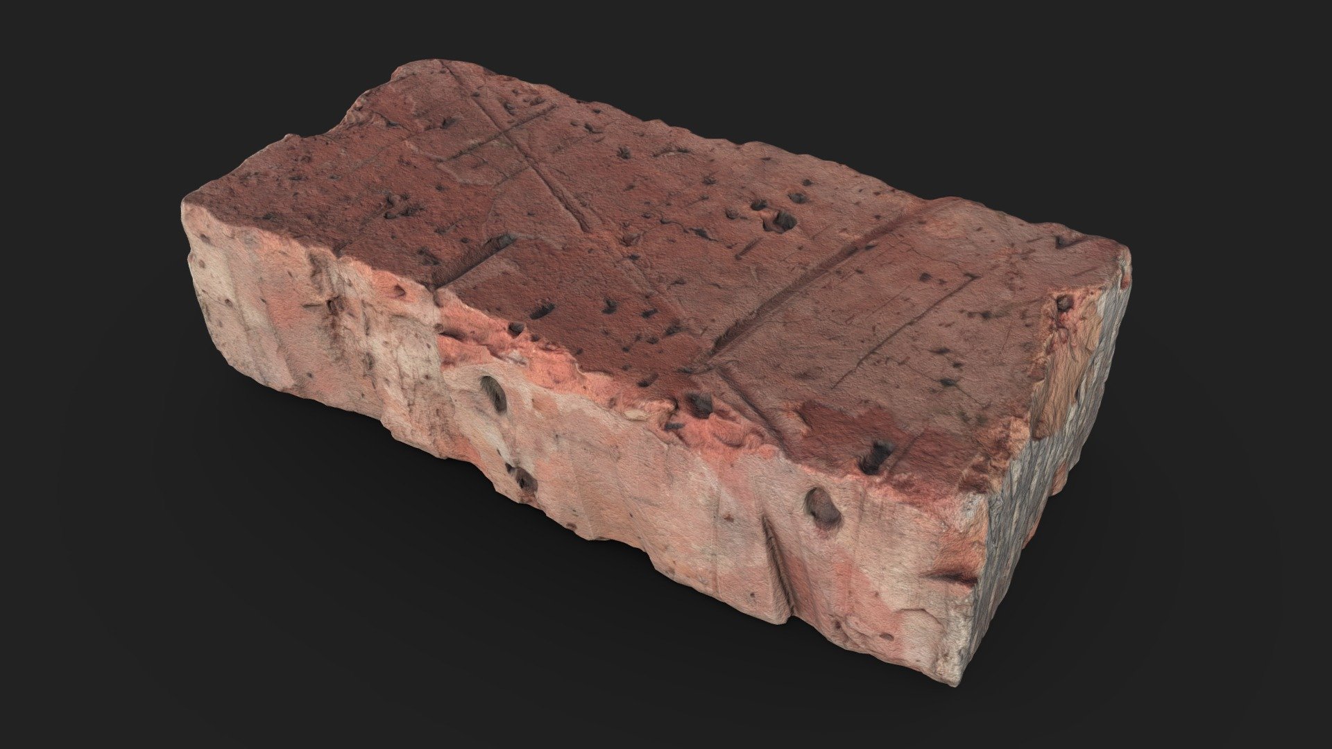 Brick, which is perfect for creating ruins or abandoned buildings.

Technical specifications:

Close-up scan model

Optimized model

non-overlapping UV map

ready for animation

PBR textures 4K resolution: Normal, Roughness, Albedo, Ambient Occlusion maps

Download package includes FBX, which are applicable for 3ds Max, Maya, Unreal Engine, Unity, Blender.

Enjoy! - Old Brick Scan - Buy Royalty Free 3D model by U3DA (@unreal.artists) 3d model