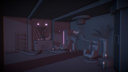 Mistys Esoterica Low Poly (wip) videogame, cyberpunk, optimized, cyberpunk-2077, low-poly