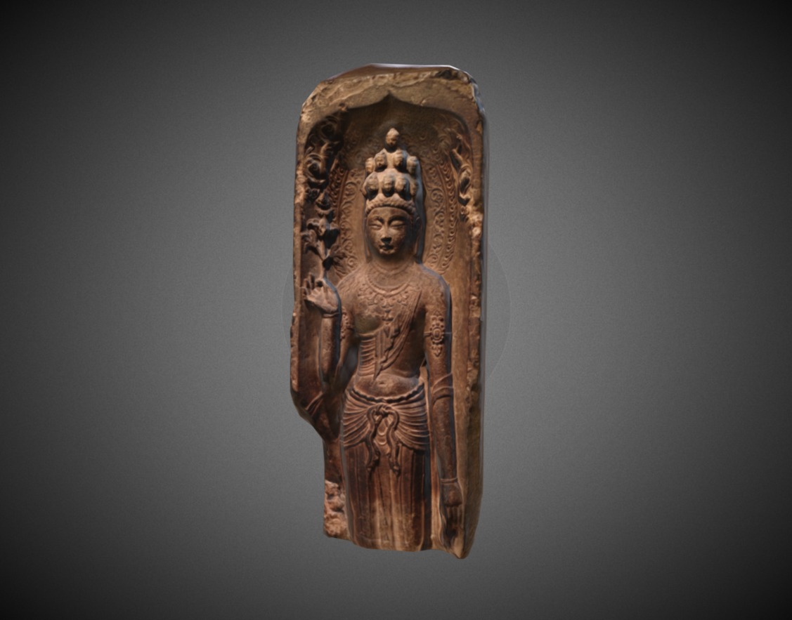 Published by 3ds Max - Bodhisattva A Low Poly - 3D model by Francesco Coldesina (@topfrank2013) 3d model