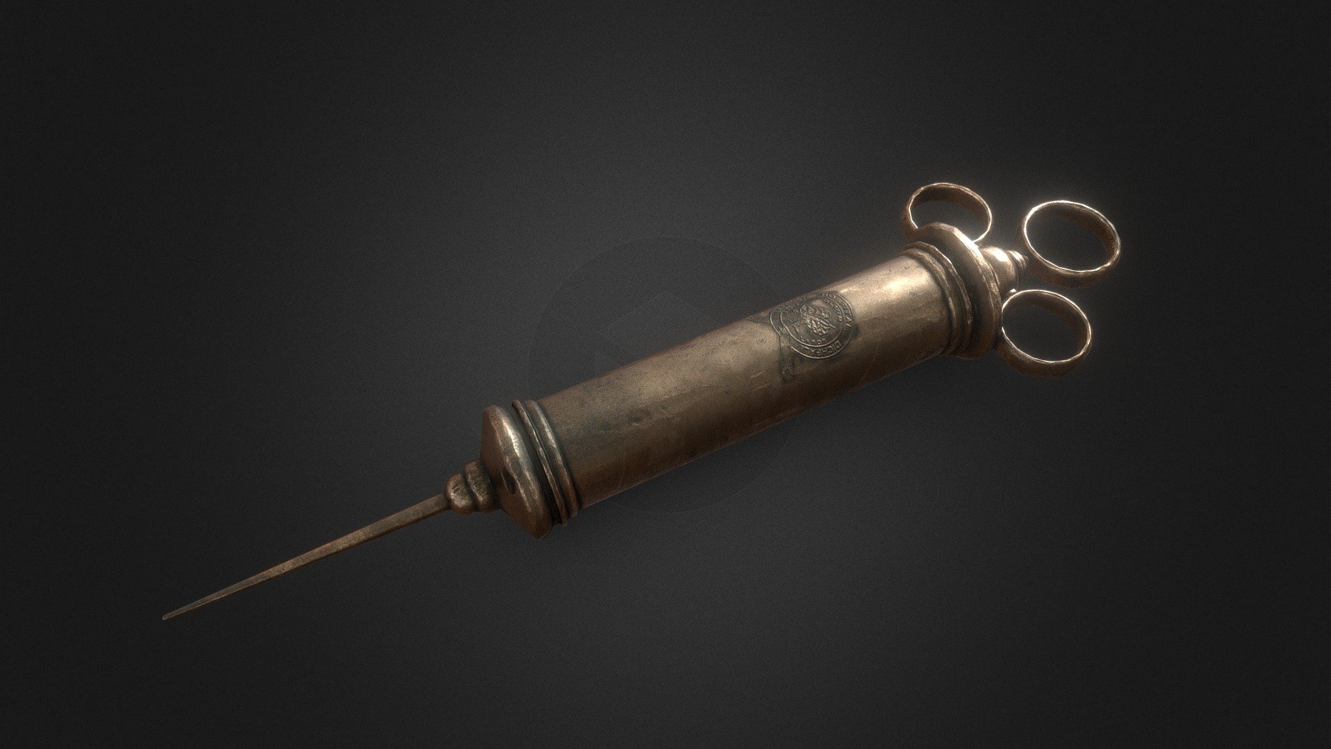 Syringe used by plague doctor - Medieval syringe - Buy Royalty Free 3D model by Aartee 3d model