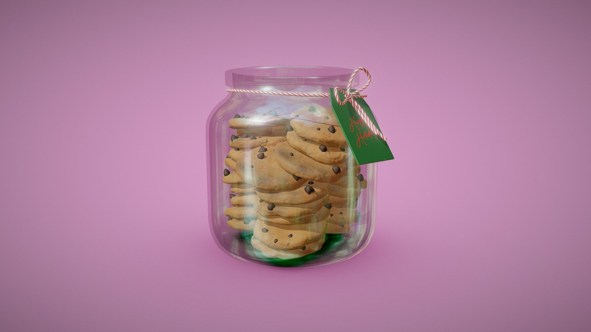 Cookies day in the 3December Challenge.

A high-poly jar filled with chocolate chip cookies. Happy holiday! - Cookies in the jar - Download Free 3D model by sheana 3d model