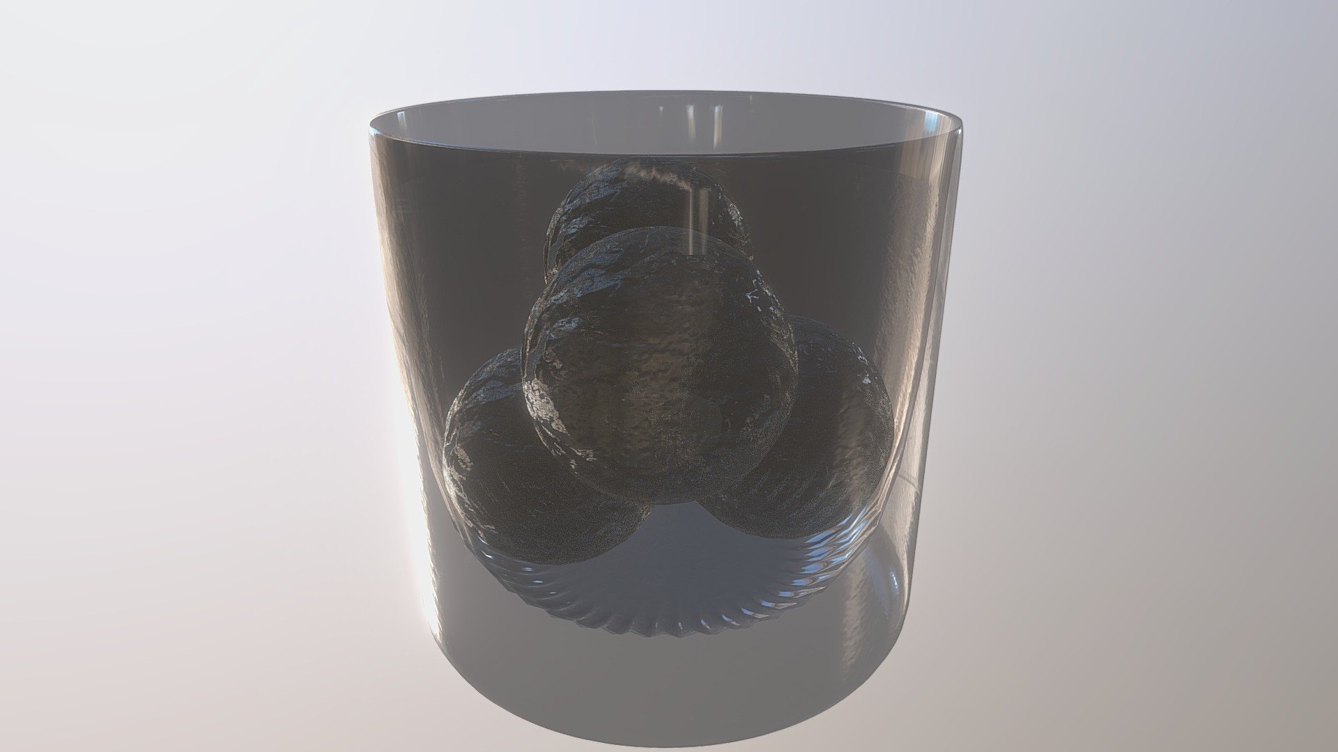 Whiskey Glass - 3D model by sczimmerman 3d model