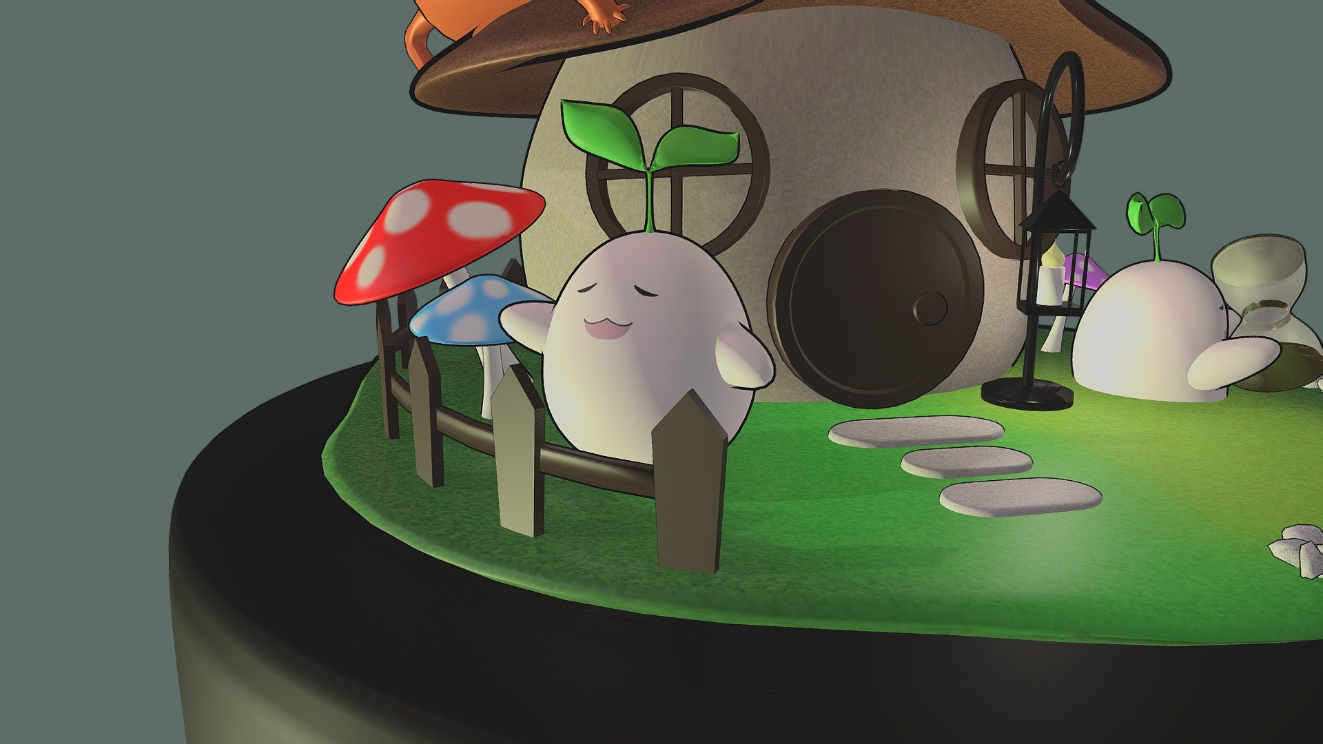 Afternoon project. It was really fun to create.I was inspired to create this in 3D after seeing pkking1288 sculpt.

Reference:
https://www.deviantart.com/pkking1288/art/Mandora-487556318 - Mandora - Download Free 3D model by Jhibeki 3d model