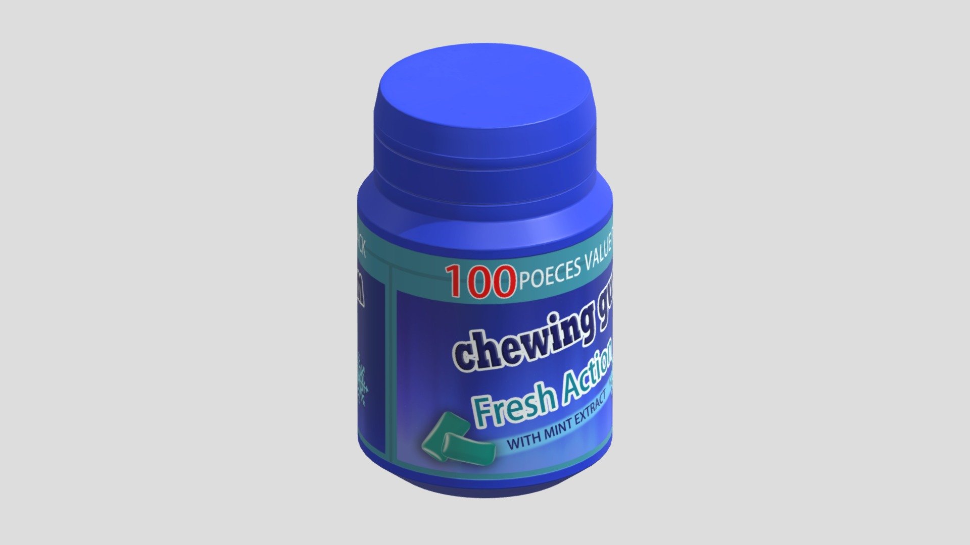 Hello, I'm Frezzy, the leader of Cgivn Studio. We are a team of skilled artists who have been collaborating since 2013.

If you're interested in hiring me for 3D modeling services, please feel free to contact me at cgivn.studio

Thank you!
 - Chewing Gum Bottle Low Poly - Buy Royalty Free 3D model by Frezzy (@frezzy3d) 3d model