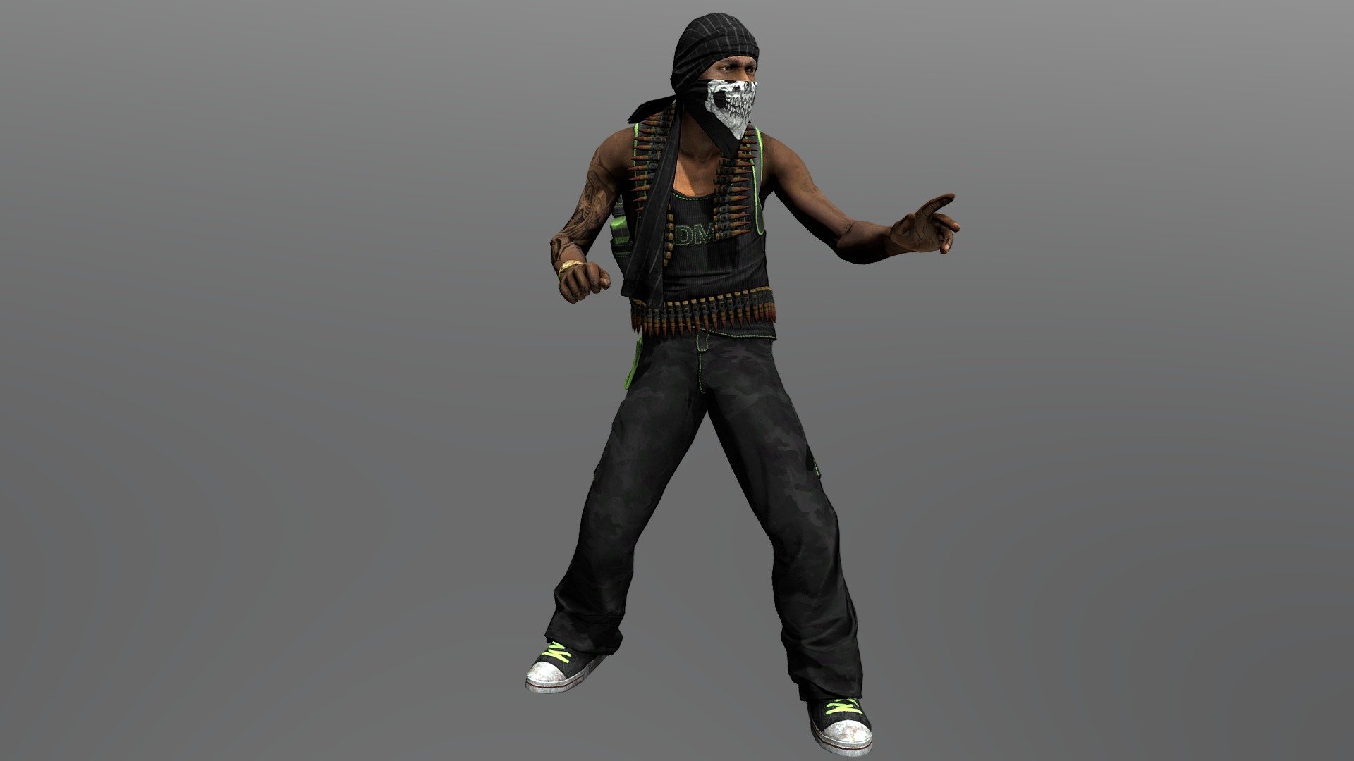 Terrorist model available only to our Server Administrators 3d model