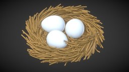 Nest With Eggs🥚 nest, with, eggs