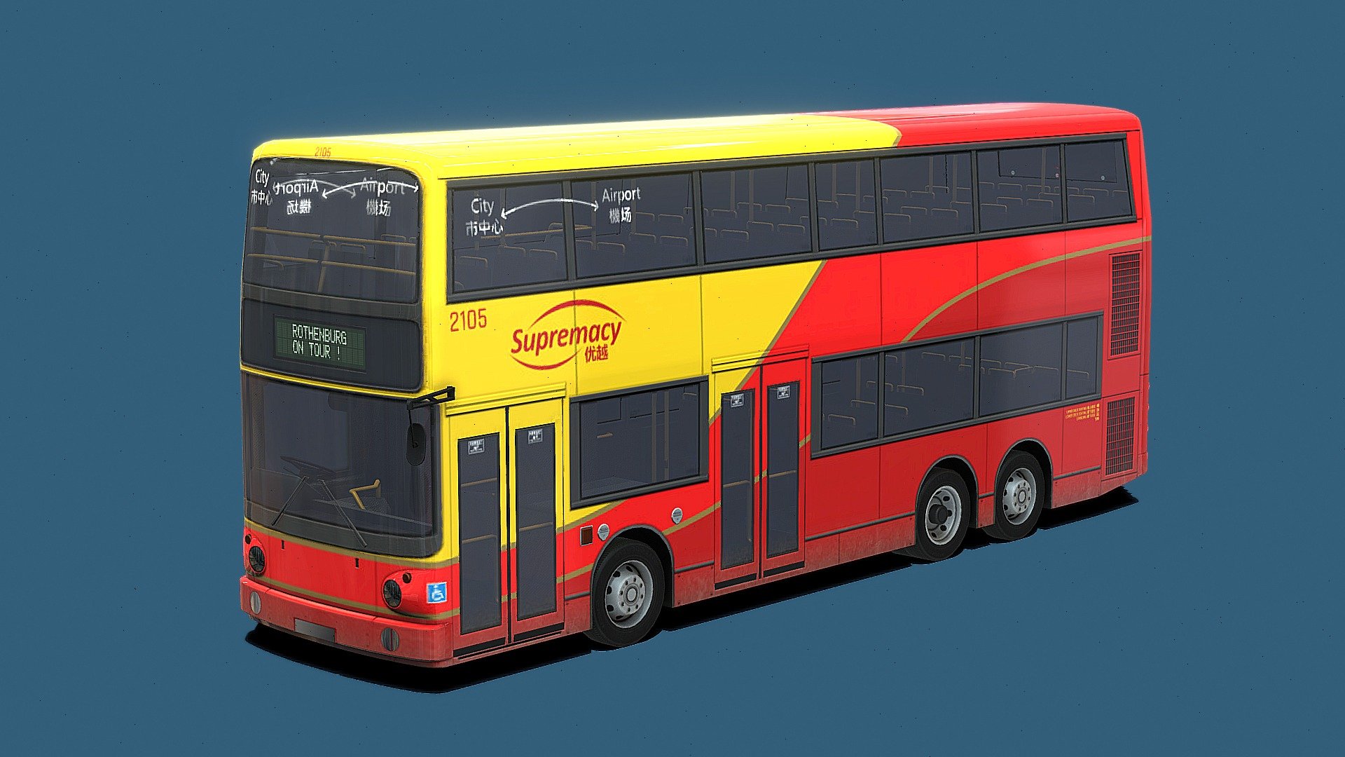 Bus XL - 3D model by ƚᴎɘbiɿT (@xtrident) 3d model