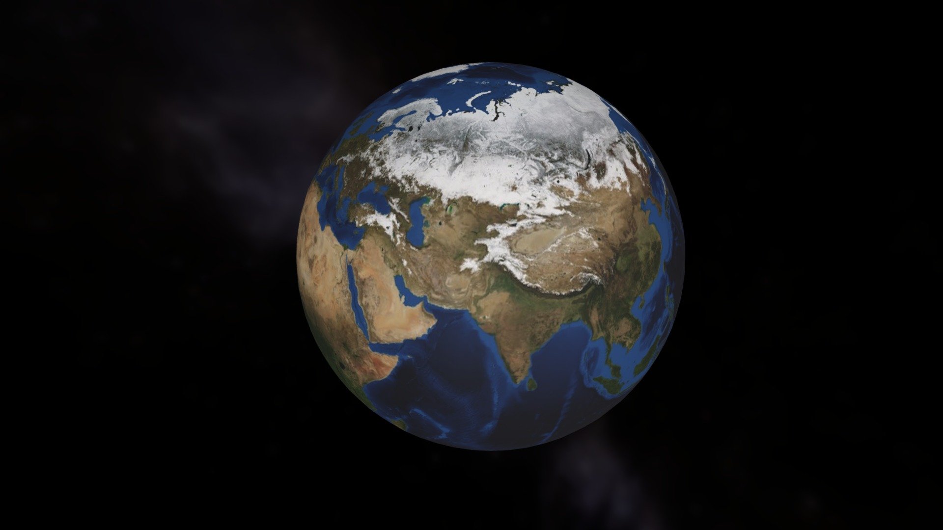 This timelapse shows Earth’s 12-month seasonal cycle. (*)

Animation created with timeframes. The satellite images of Earth (January 2004 - December 2004) were retrieved from NASA's Visible Earth website.


*) In November 2017, NASA’s Goddard Space Flight Center published a short video gathering 20 years of satellite imaging (1997-2017). The clip shows the Earth as it changes across the seasons, but also the impact of climate change 3d model