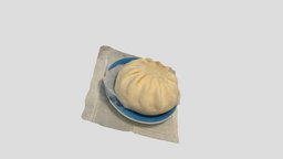 Take a Bao bun, bao, steamed, photogrammetry, 3df-zephyr, japanese, noai
