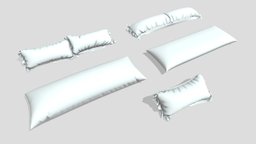 pillow collection shape bed sofa bedroom livingr sofa, bed, bedroom, pillow, shape, collection, wrinkles, pillows, livingroom