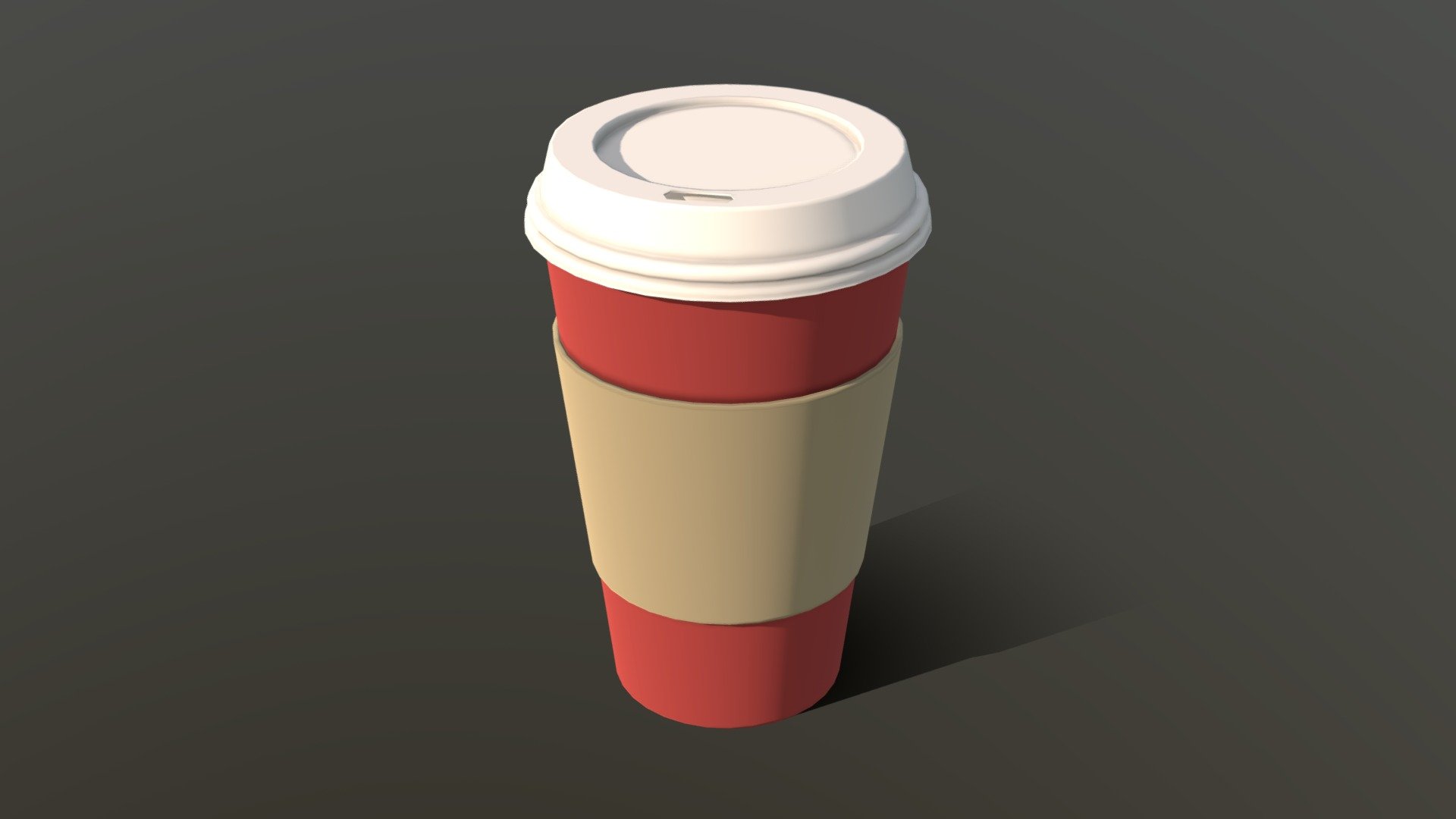 Very simple, classic coffee shop cup. Great for filling up a scene/environment. Fairly lowpoly (add a subsurf for close ups) - Coffee Shop Cup - Download Free 3D model by David Zerba (@DavidZerba) 3d model