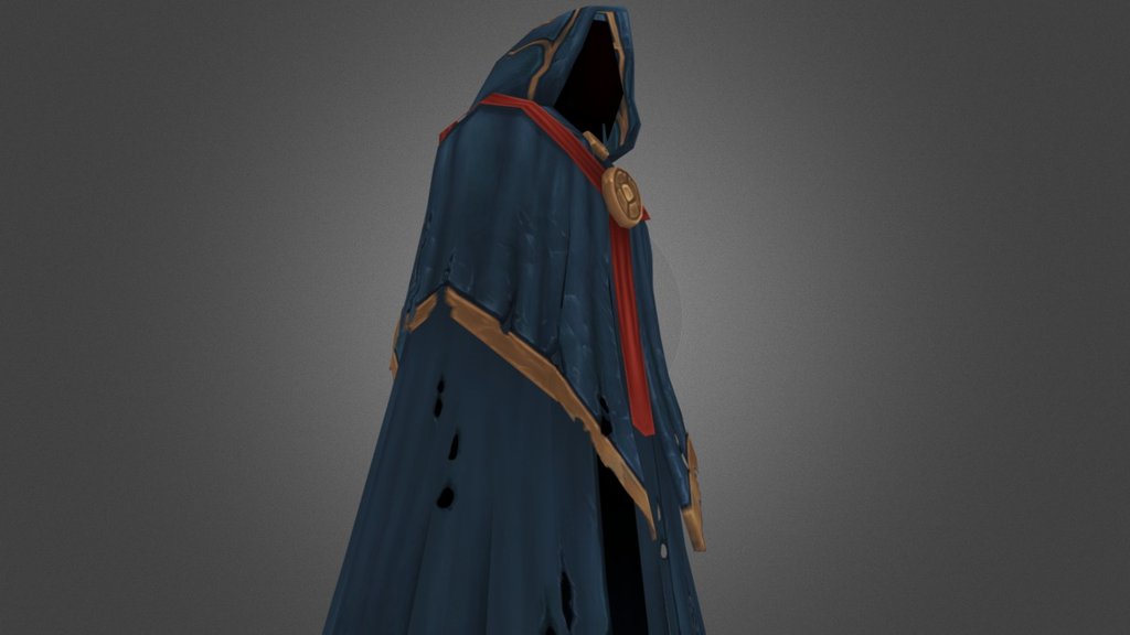 Just a low poly model, no rig no animations :) - Demonic Priest - 3D model by EvilSystem 3d model