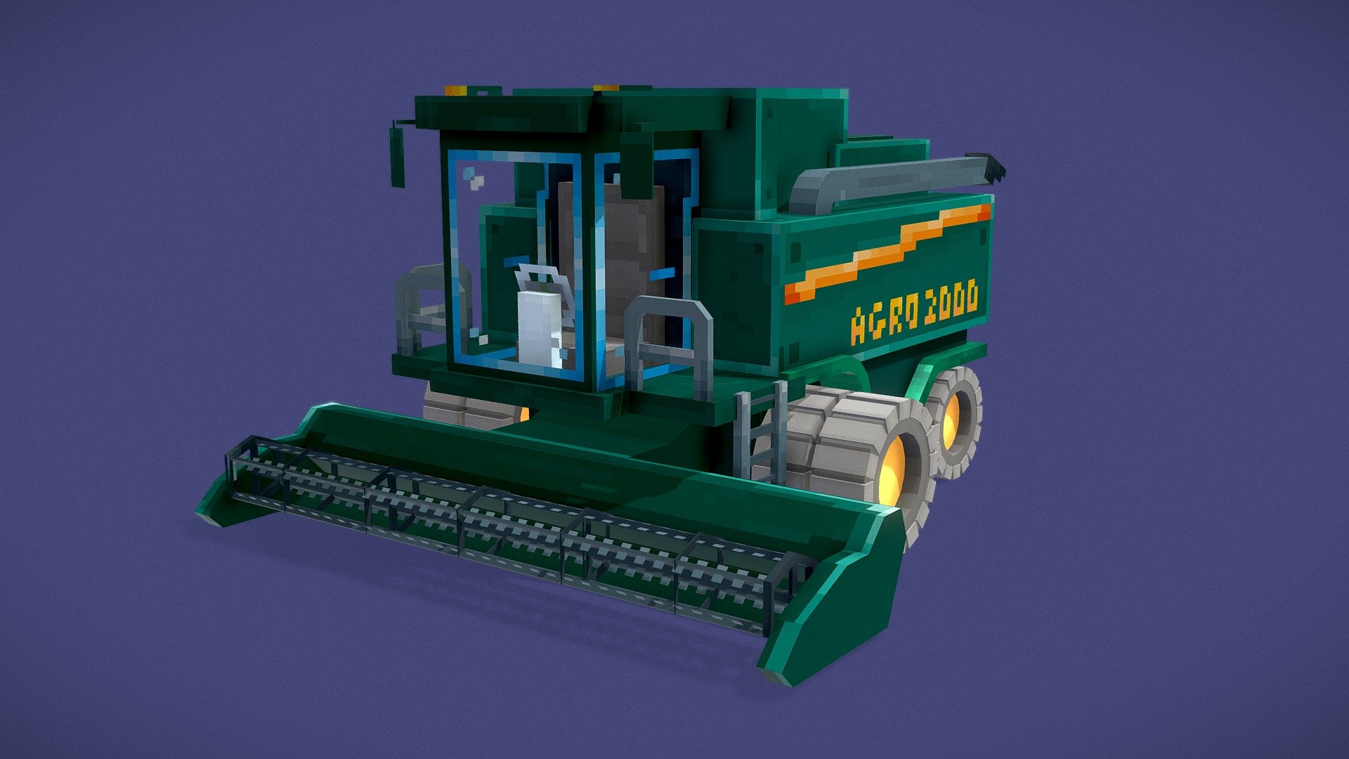 Green Combine Low Poly. Minecraft Java Edition Model. Made with Blockbench

Made on March/2021

Exclusive model for @LeariStudios - Green Combine | Low Poly | Minecraft - 3D model by Pedro "KOMLOW" (@pedrokomlow) 3d model
