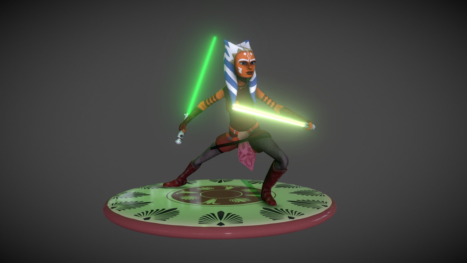 Model is not rigged and ‘as is’.

Artstation post with a more indepth look: https://www.artstation.com/artwork/a6vXL - Ahsoka Tano Clone Wars - Buy Royalty Free 3D model by Jordan Younie (@fussionzz97) 3d model