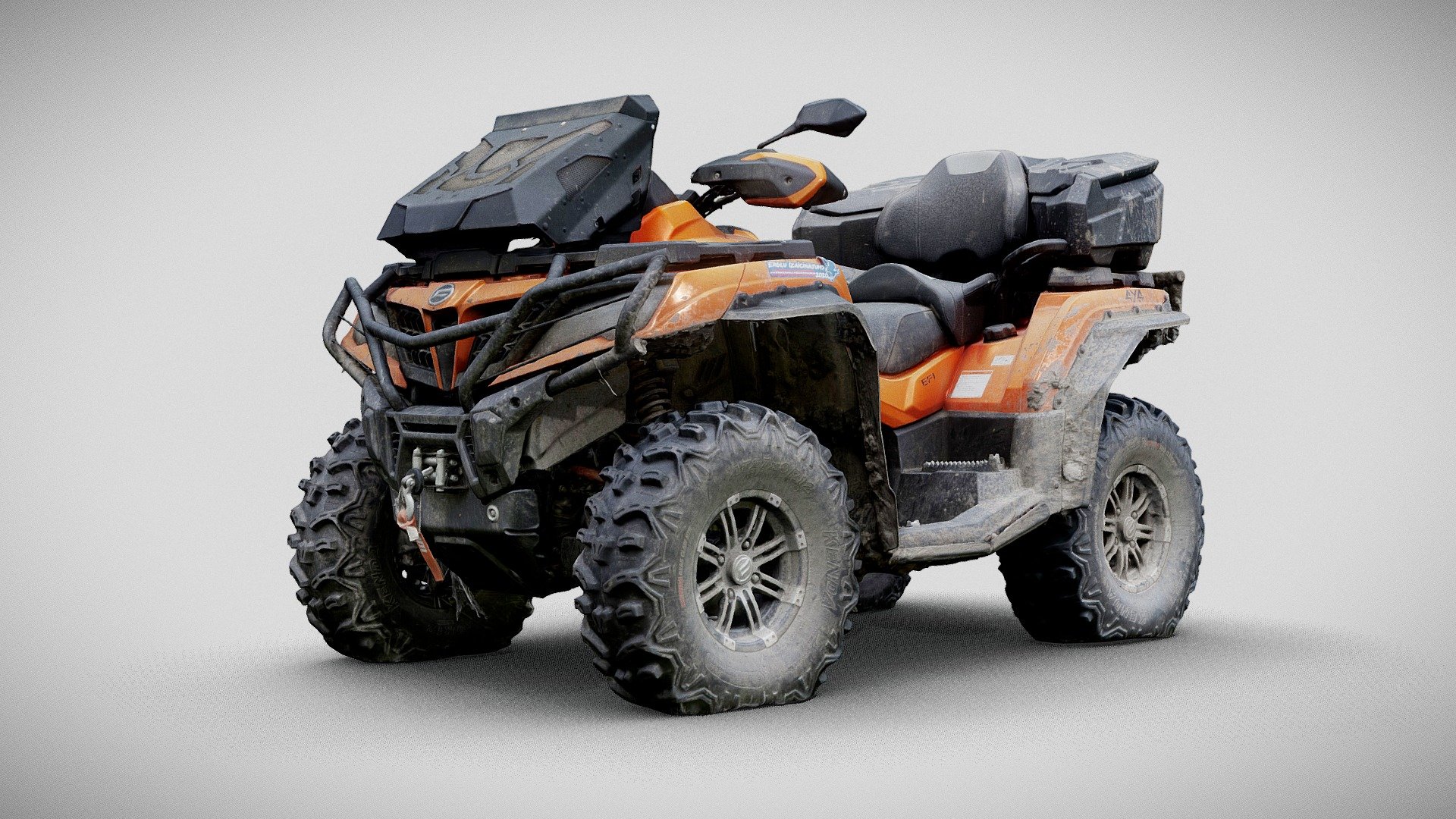 CFMOTO’s most-powerful ATV, powered by an 80hp 1000cc V-twin. 
Another photogrammetry project, captured using samsung nx3000 and RealityCapture, 1230 photos were taken.


  - CF Moto X10 ATV Quad Bike - Buy Royalty Free 3D model by Viesturs Dille (@vdille) 3d model