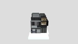 3D Architectural Modern Luxurious House 1125sqft
