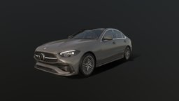 Mercedes C200 2022 mercedes-benz, c200, car, gameready