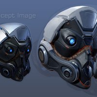 Sci-Fi Helmet armor, head, helmet, sci-fi