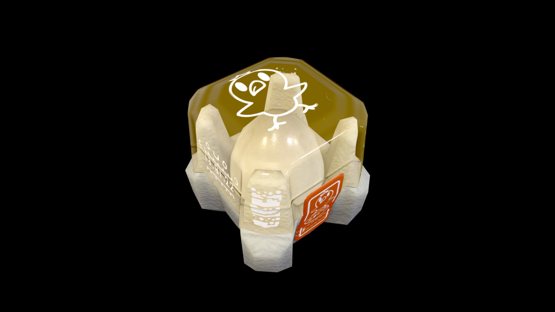 Egg package - Egg - 3D model by Yzzo163 3d model