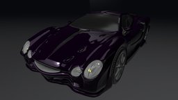 Mitsuoka Orochi 3DModel supercar, vihicle, orochi, mitsuoka, car