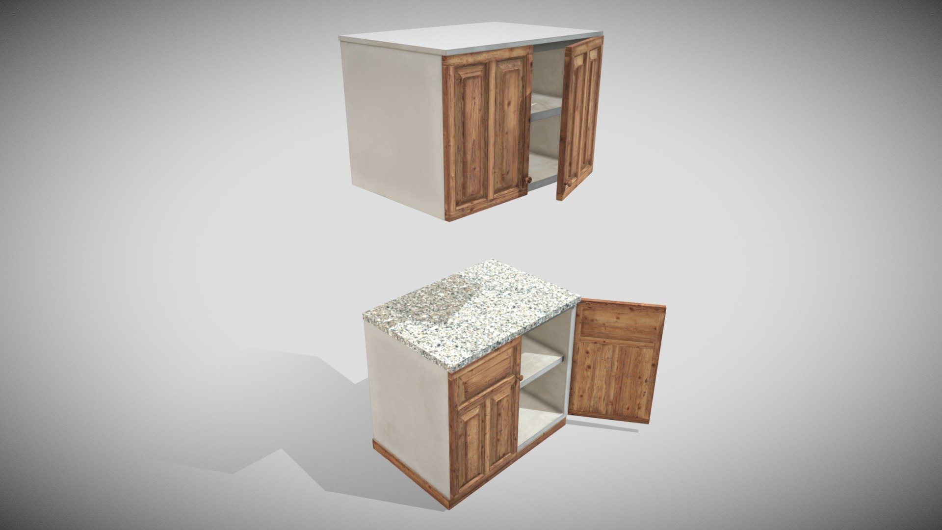 One Material PBR 4k Metalness

Pivot at Zero Bottom

Size OK

Door are separate objects with Pivot in right place and can be animated

Complete Compilatio https://skfb.ly/ovXFn - Kitchen Modules - Mod E - Buy Royalty Free 3D model by Francesco Coldesina (@topfrank2013) 3d model