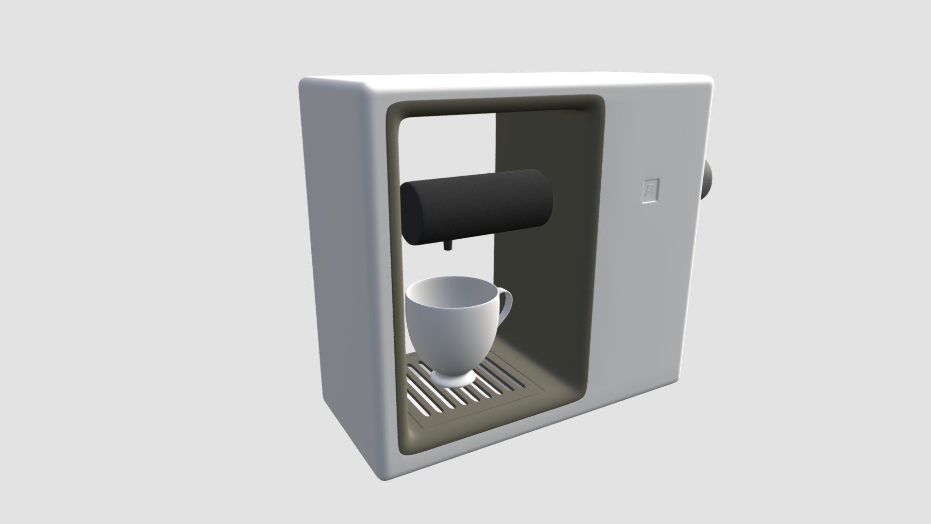 Highly detailed 3d model of coffee maker with all textures, shaders and materials. It is ready to use, just put it into your scene 3d model