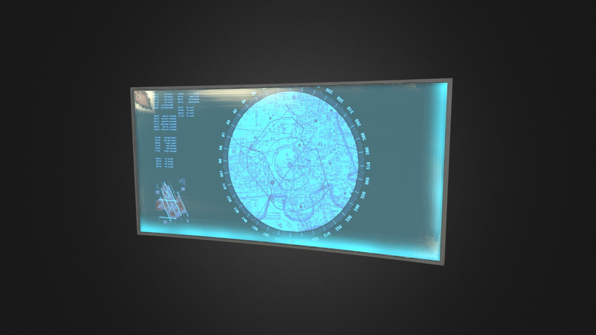 Giant Monitor - 3D model by LoneStrider96 3d model