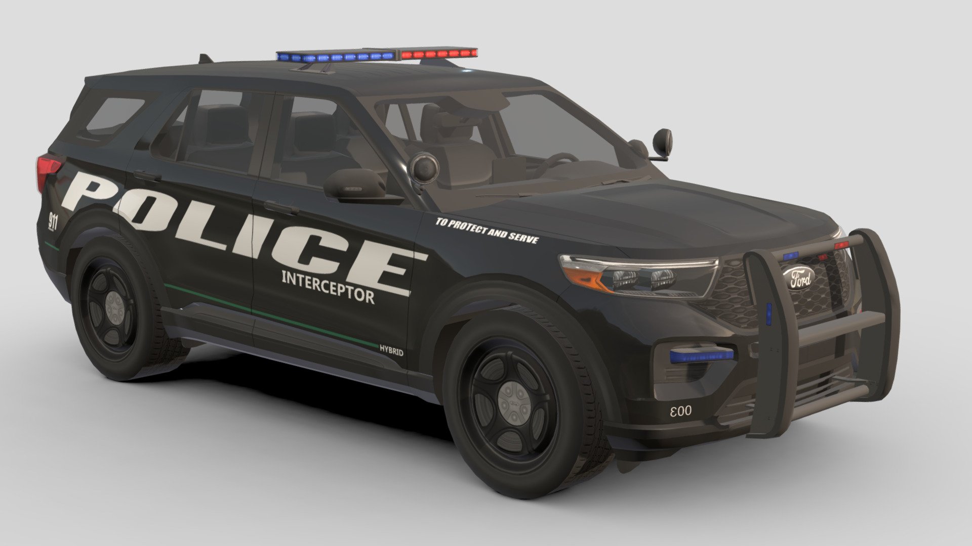 Police Car #1

You can use these models in any game and project.

Low-poly

Average poly count : 30,000

Average number of vertices : 30,000

Textures : 4096 / 2048 / 1024

High quality texture.

format : fbx , obj , 3d max

Isolated parts (Door, steering wheel, wheels, body) 3d model