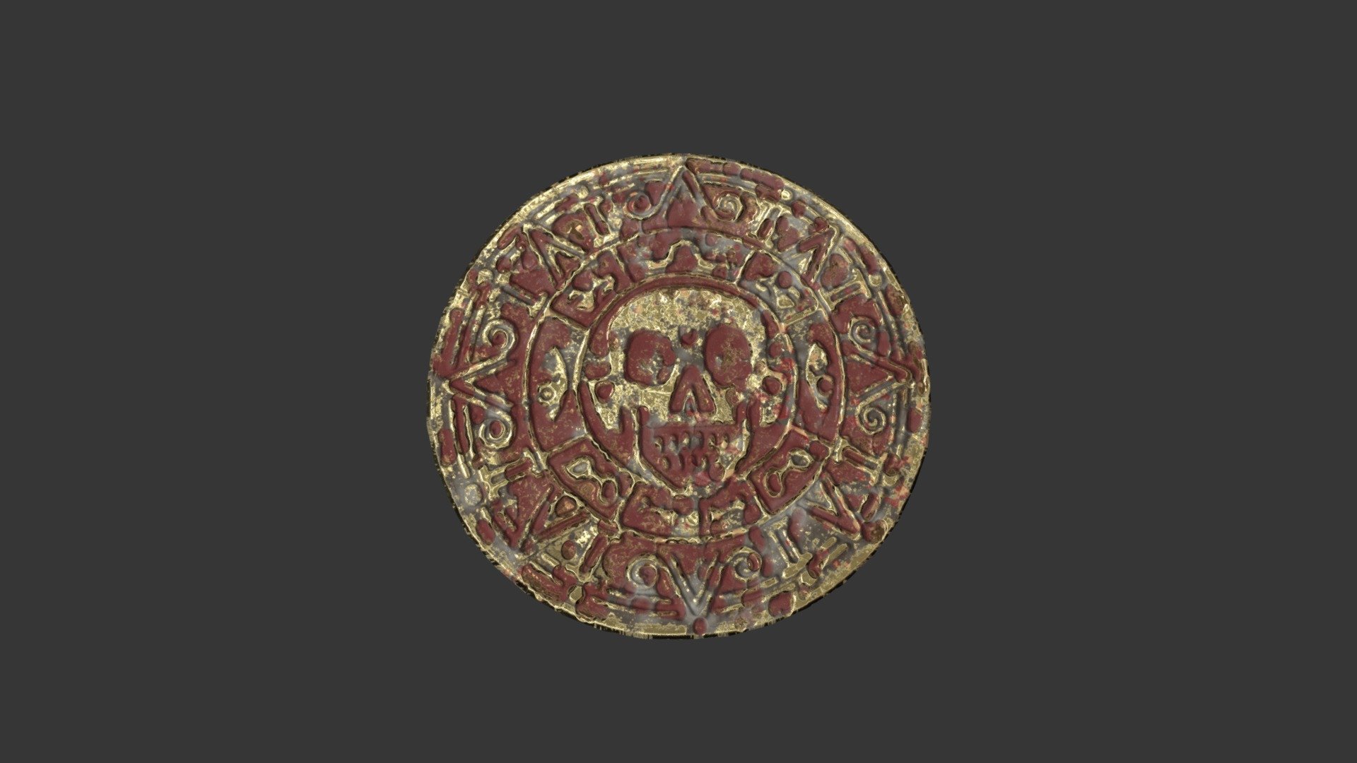 Coin_Low - 3D model by cremini 3d model