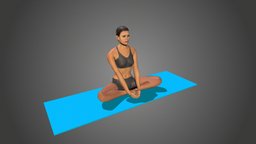 Yoga Pose yoga, mat