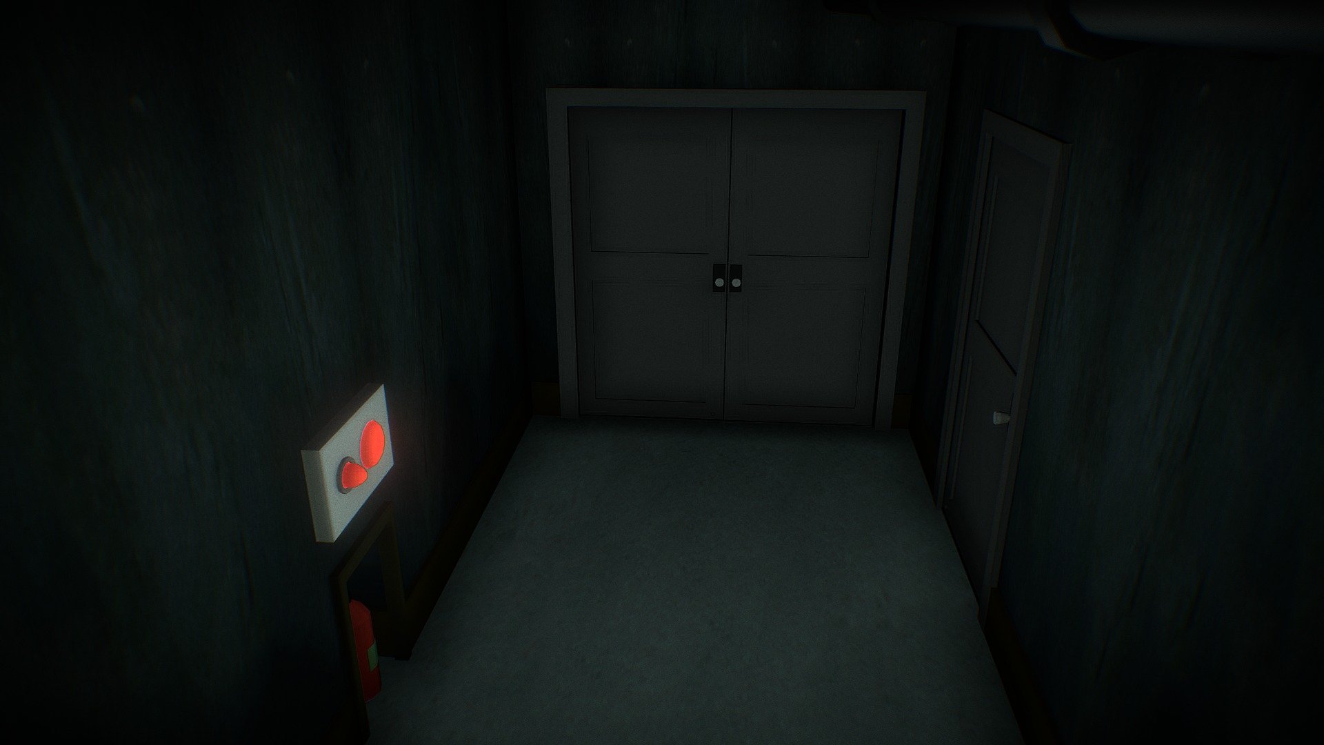 Private Corridor - 3D model by Biohazard Rooms (@Perriqueso) 3d model