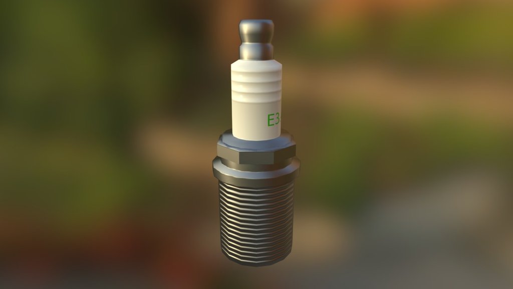 Another model I made for my Unreal project. A spark plug 3d model