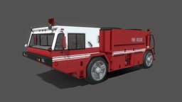 FireTruck truck, exterior, fire, firetruck, car, interior