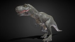 Fantasy Monster : T-Rex trex, unreal, tiranosaurus, unity, pbr, gameasset, monster, animated, rigged, dinosaur, gameready