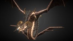 Gran Anfíptero Normal drone, complete, ready, bull, fire, normal, pterosaur, hentai, amphitheatre, rigged-character, rigged-and-animation, animation, anfiptero, amphiptera, anfianfora, anfipterosaur