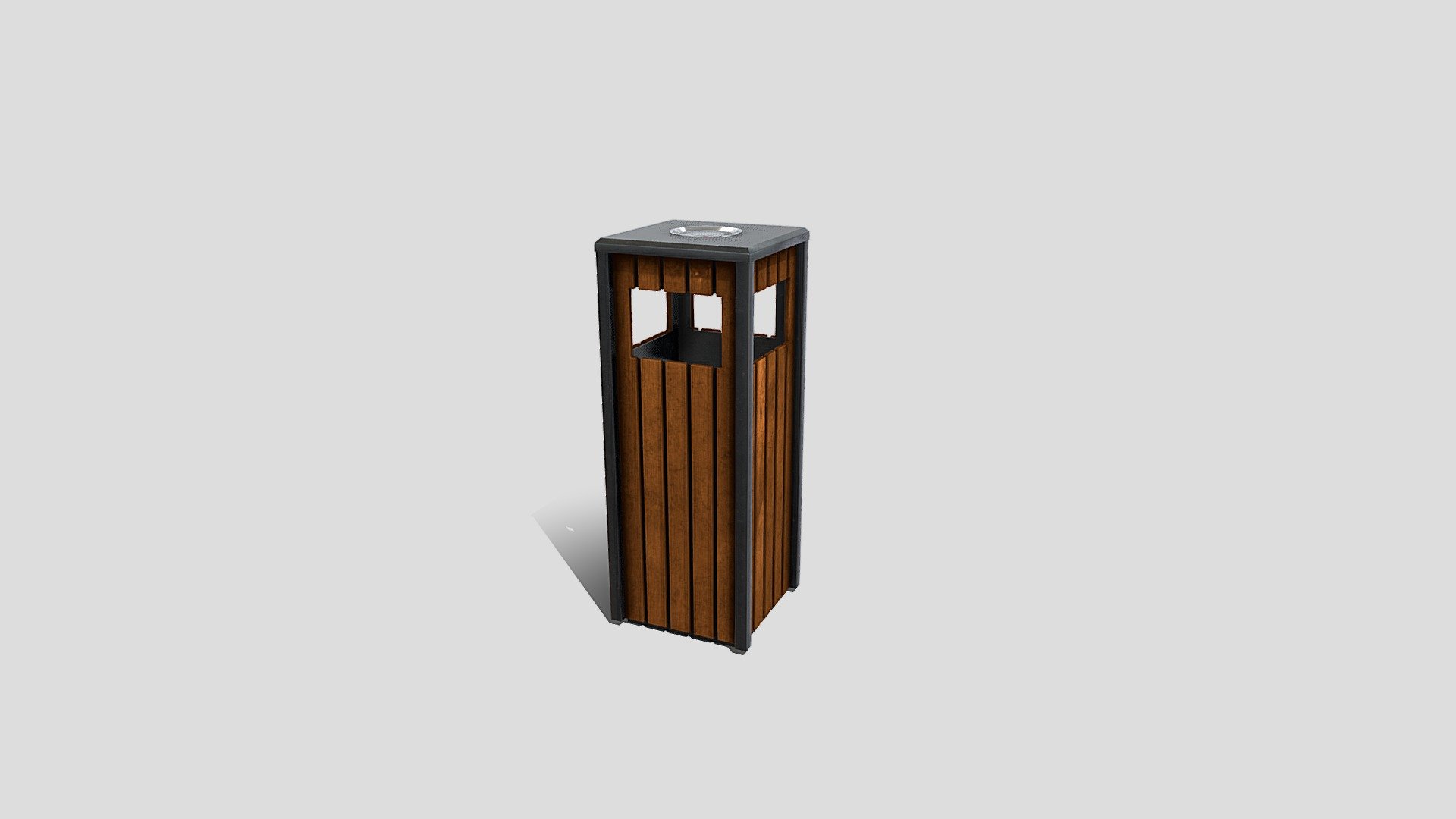 Trash can 3d model rendered with Cycles in Blender, as per seen on attached images. 

File formats:
-.blend, rendered with cycles, as seen in the images;
-.obj, with materials applied;
-.dae, with materials applied;
-.fbx, with materials applied;
-.stl;

Files come named appropriately and split by file format.

3D Software:
The 3D model was originally created in Blender 3.1 and rendered with Cycles.

Materials and textures:
The models have materials applied in all formats, and are ready to import and render.
Materials are image based using PBR, the model comes with four 4k png image textures.

Preview scenes:
The preview images are rendered in Blender using its built-in render engine &lsquo;Cycles'.
Note that the blend files come directly with the rendering scene included and the render command will generate the exact result as seen in previews.

General:
The models are built mostly out of quads.

For any problems please feel free to contact me.

Don't forget to rate and enjoy! - Trash Can V4 - Buy Royalty Free 3D model by dragosburian 3d model