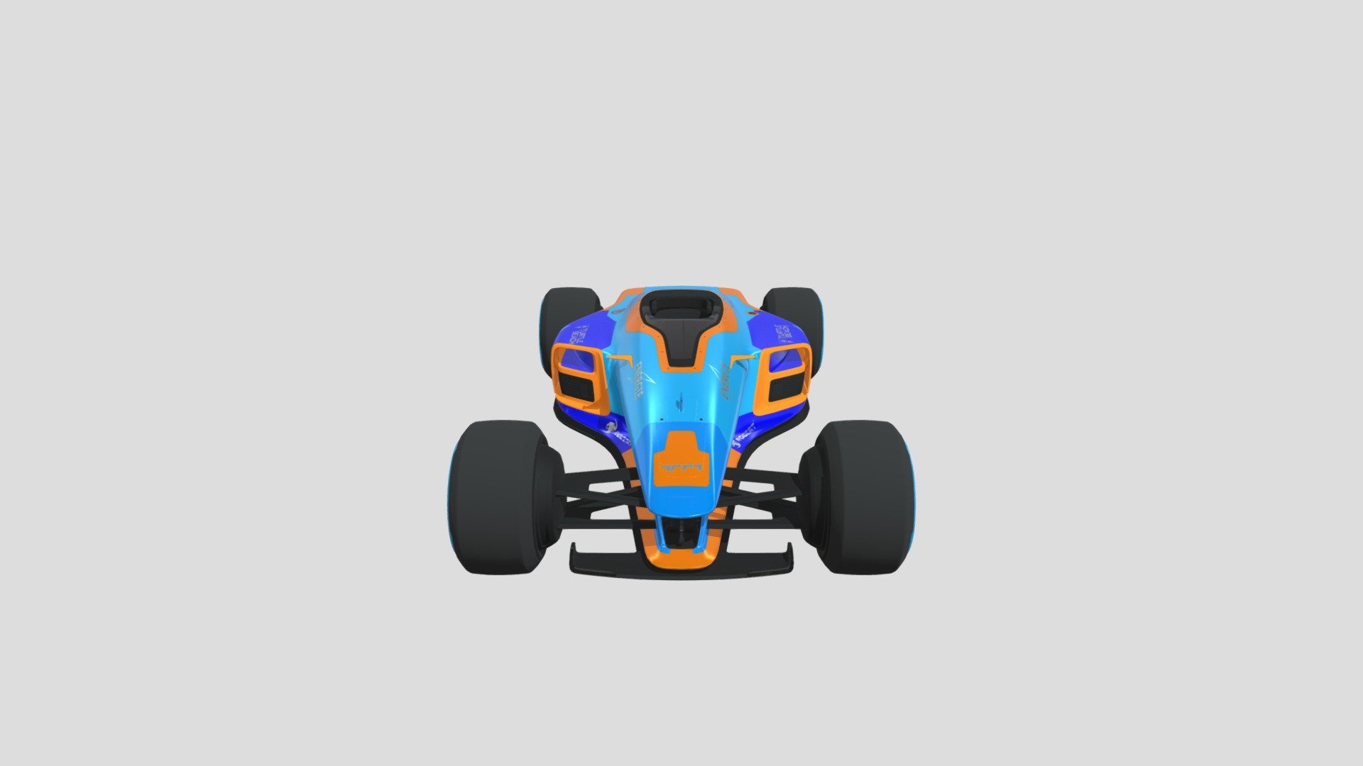 Trackmania Skin made with Blender.

If you also play Trackmania and want to use this Skin, you will find it the Sonic Rivals Club.

You can also download the 3D - Model to have a Template if you want to start skining Trackmania Cars for yourself 3d model