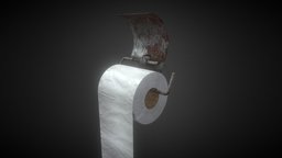 Simple Toilet Paper Holder Blender