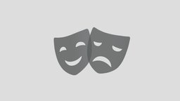 Comedy Mask face, sad, happy, circus, other, fun, up, theater, comedy, masquerade, mask, express, carnival, laugh, use, disguise, tragedy, hang, emotion, character, plastic, interior