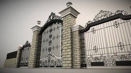 The Mansion Gate gate, philippines, mansion, baguio, facade-decoration, grills