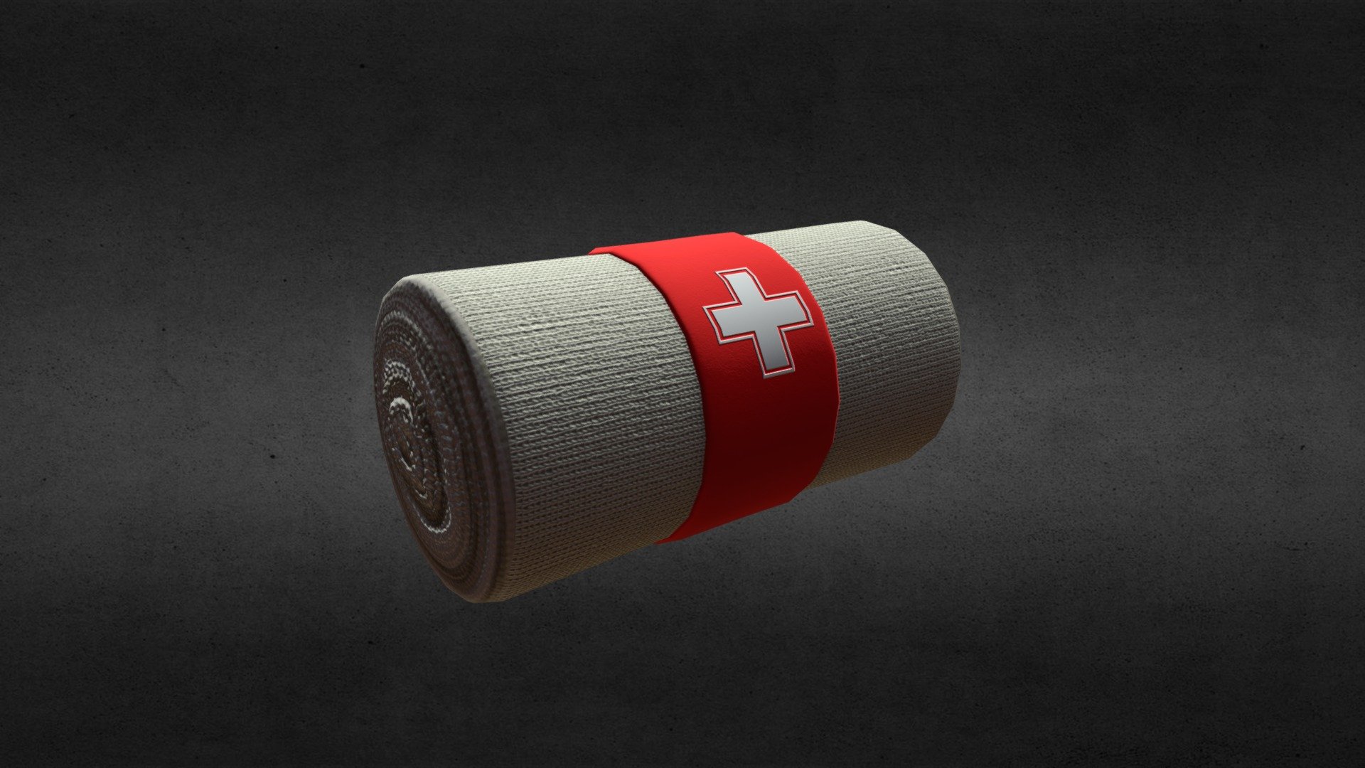 Elastic Adhesive Bandage - Health - Elastic Adhesive Bandage - Buy Royalty Free 3D model by Arttdgame 3d model