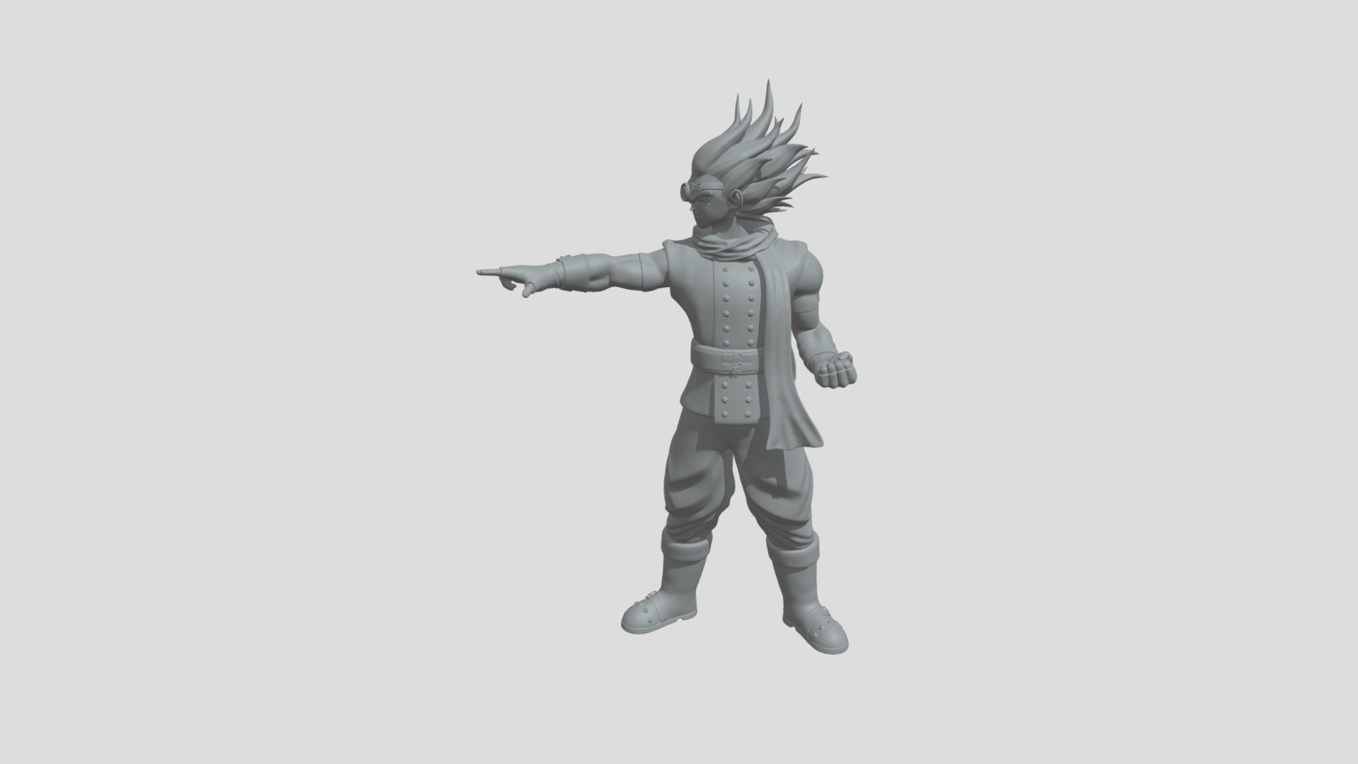 This is my model of dragon ball super Granola sculpted in zbrush

Paulbridgepbrd7@gmail.com - dragon ball Granola - 3D model by paulbridgepbrd7 3d model