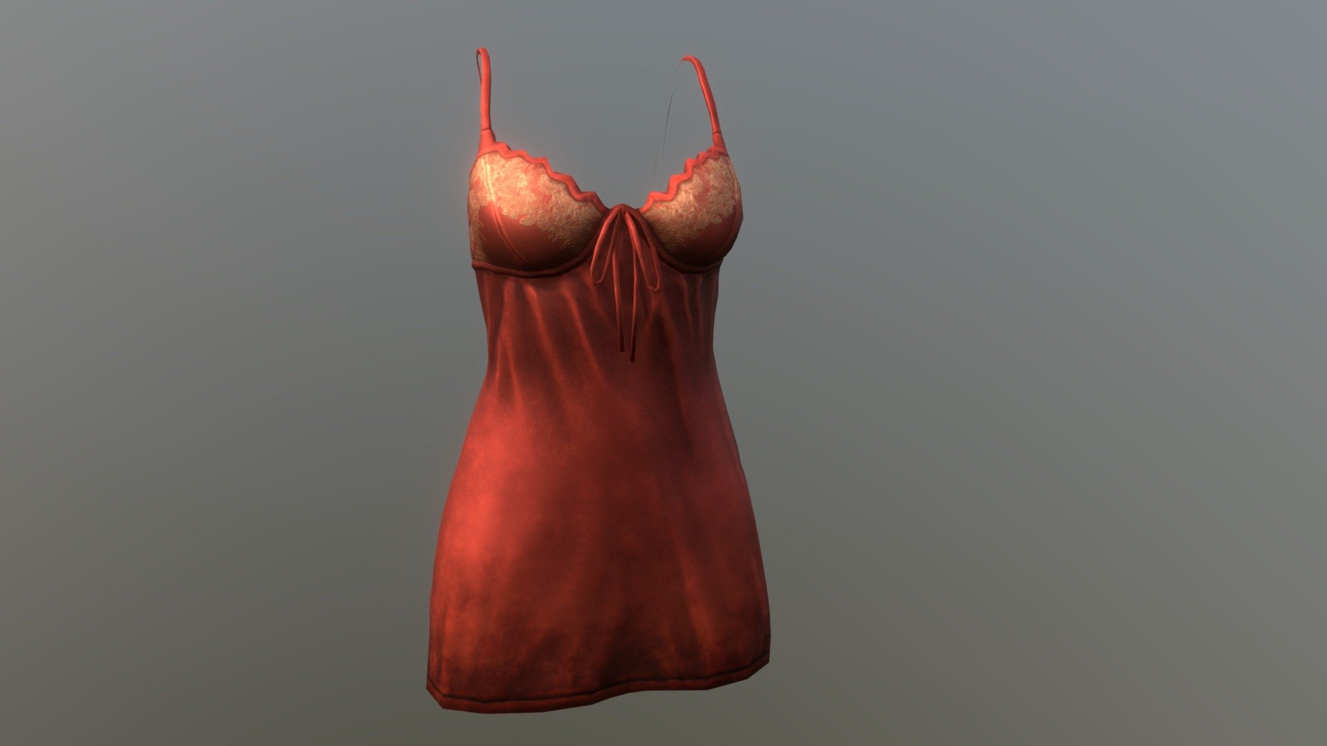 A Remake of the Fallout 3 Sexy Sleepwear for Fallout 4 3d model