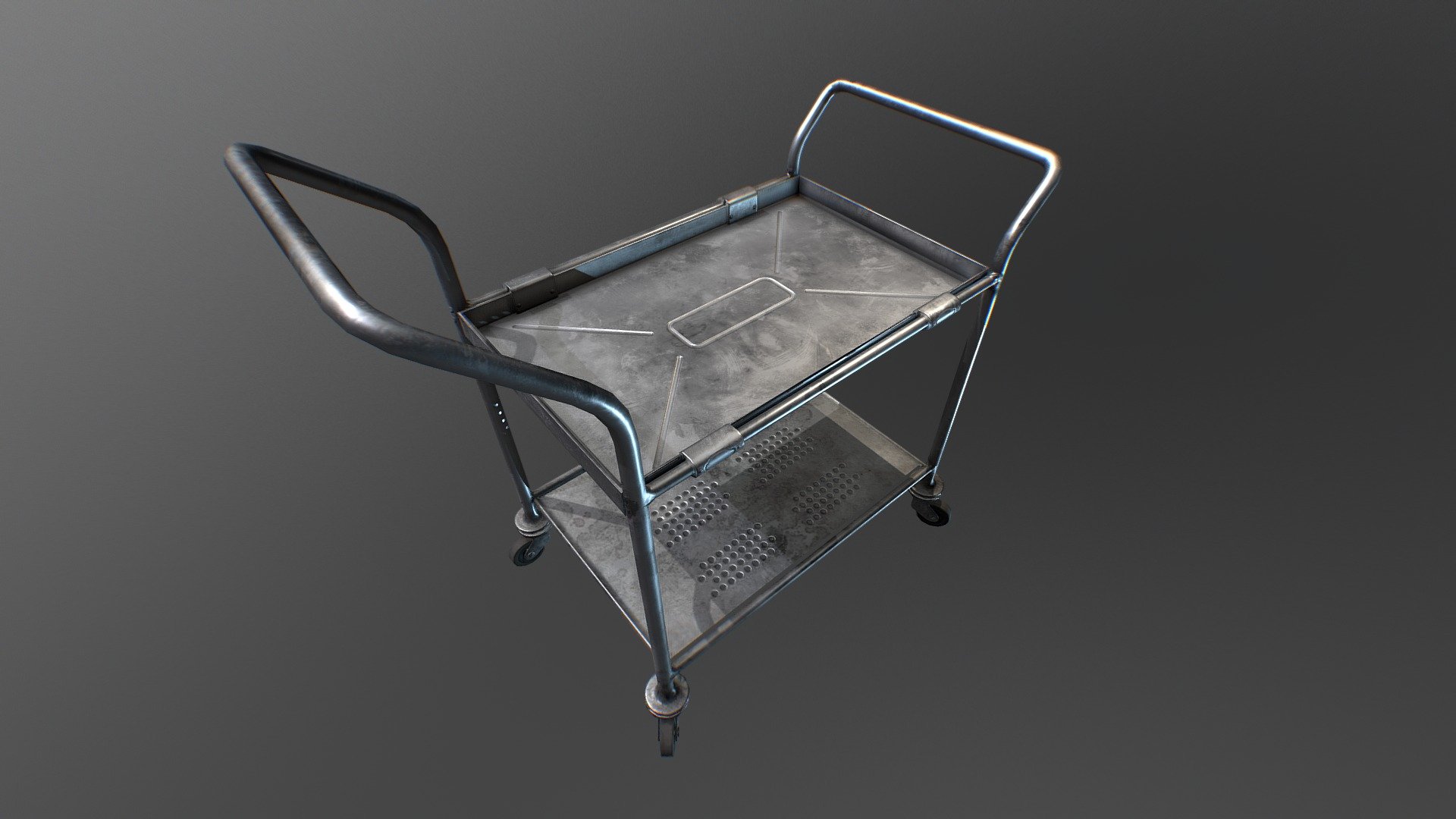 Medical Portable Work Tables, Stainless Steel - Medical Portable Work Tables - Buy Royalty Free 3D model by irs1182 3d model