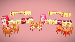 Furniture kit, toon, cute, assets, set, pack, dinner, breakfast, jar, microwave, bread, props, kitchen, lunch, waffle, croissant, gradient, pancake, lowpoly-gameasset-gameready, kitchenset, gamereadymodel, arepa, gradienttexture, gradient-texture, cartoon, asset, blender, lowpoly, home