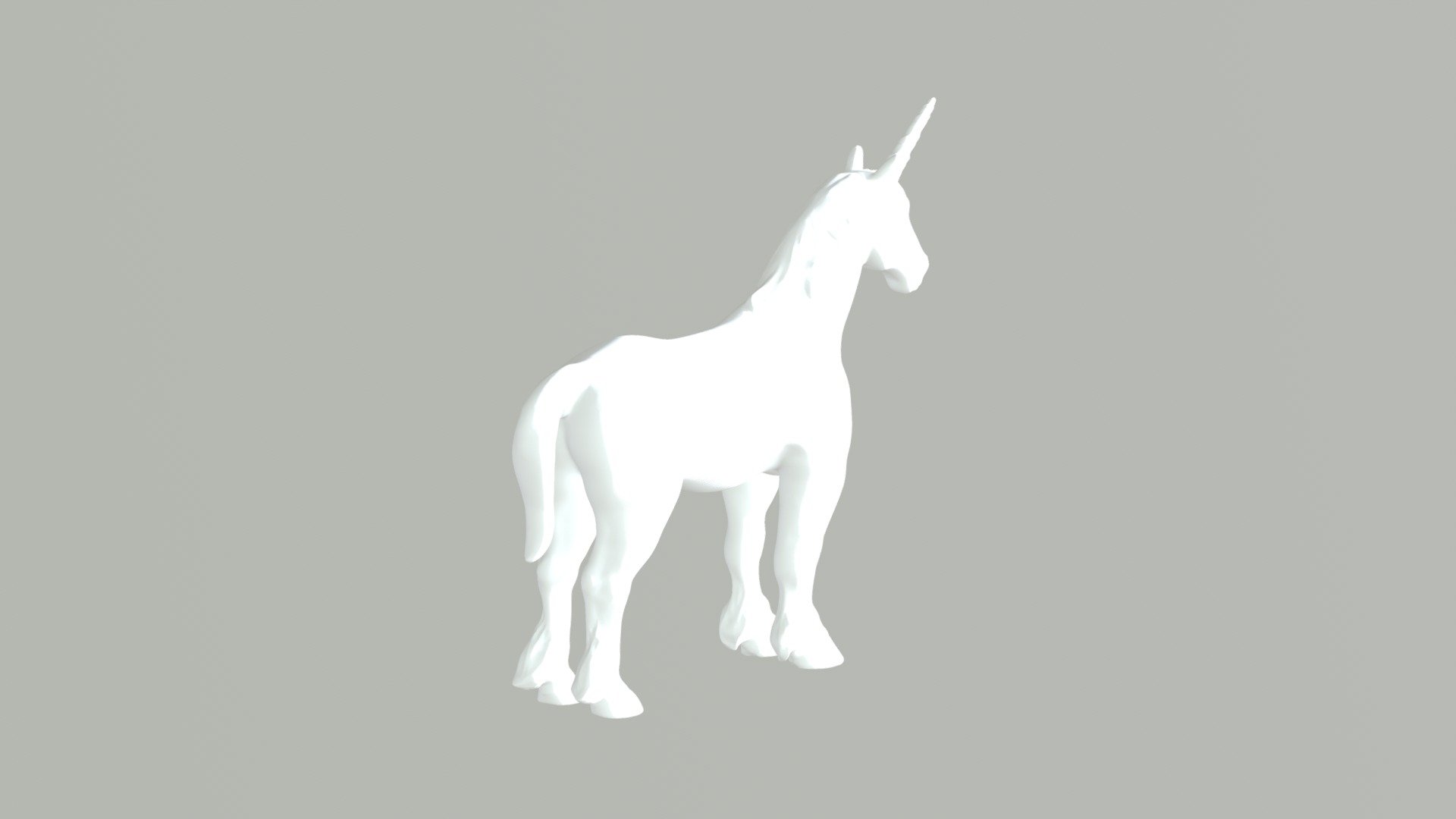 Unicorn - Ellie - 3D model by redstem2018 3d model