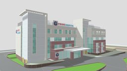 Prime Hospital, Bilaspur (OP 1B) sketchup